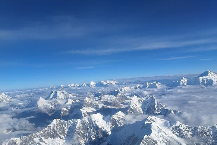 Mount Everest Sightseeing Scenic Flight tour Plane or Helicopter