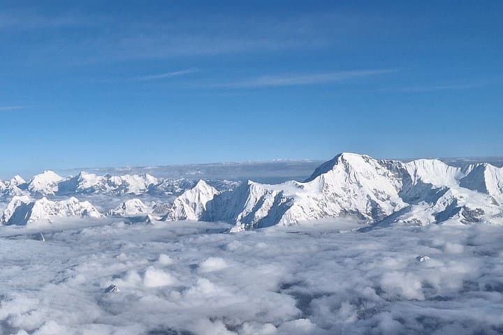 Mount Everest Sightseeing Scenic Flight tour Plane or Helicopter