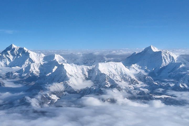 Mount Everest Sightseeing Scenic Flight tour Plane or Helicopter