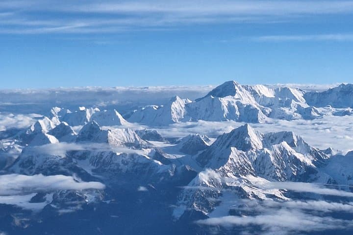 Mount Everest Sightseeing Scenic Flight tour Plane or Helicopter