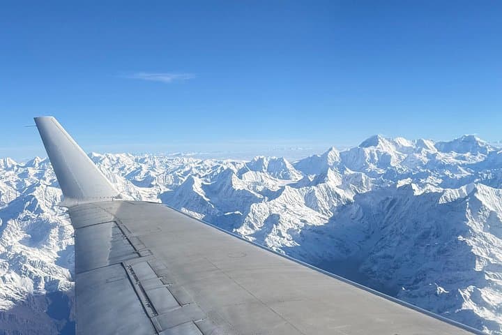 Mount Everest Sightseeing Scenic Flight tour Plane or Helicopter