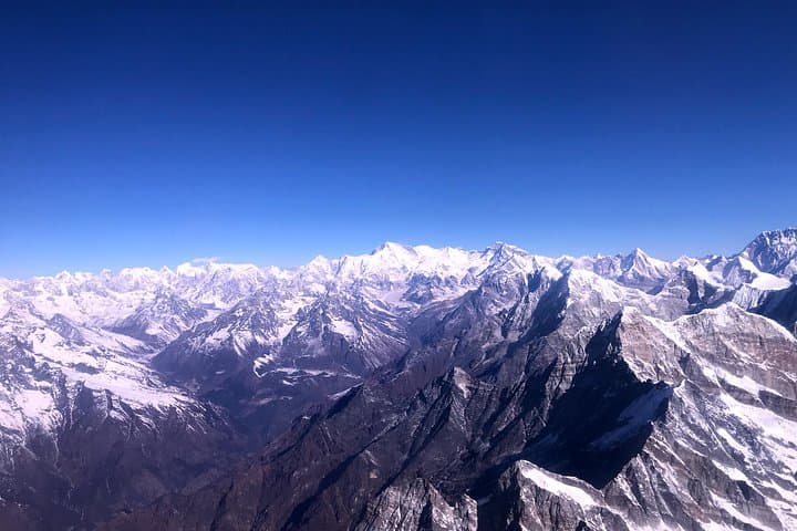 Mount Everest Sightseeing Scenic Flight tour Plane or Helicopter