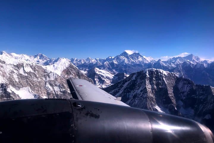Mount Everest Sightseeing Scenic Flight tour Plane or Helicopter