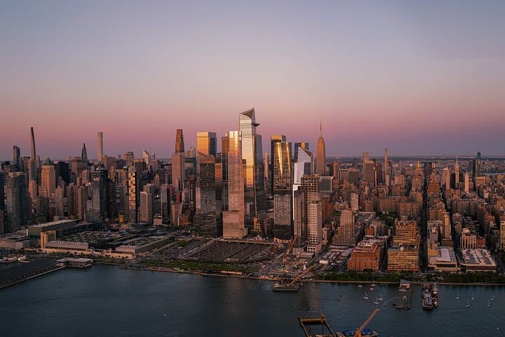 New York City Sunset Helicopter Tour from New Jersey