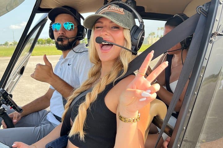 Miami Private Helicopter Tour for 3 Passengers
