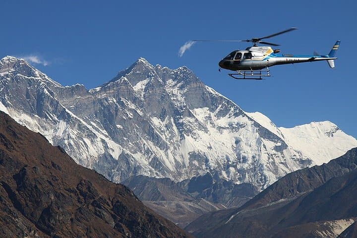 Mount Everest Sightseeing Scenic Flight tour Plane or Helicopter