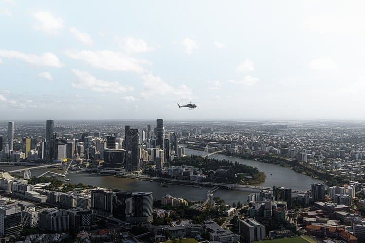 Scenic Helicopter Flight Over Brisbane