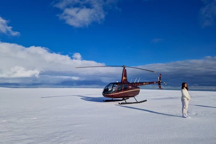 Private Helicopter Tour - Volcanoes and Glaciers in Iceland