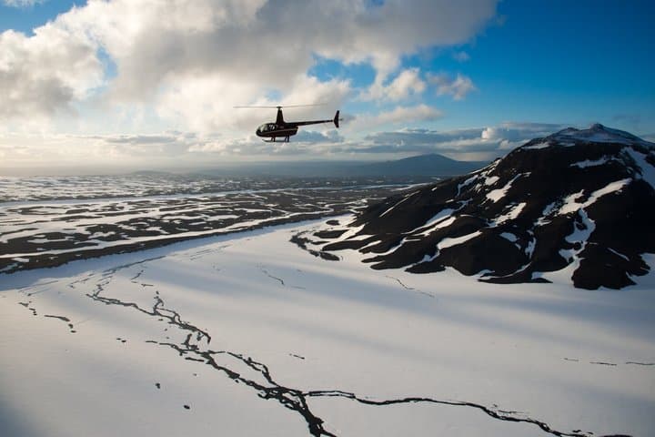 Private Helicopter Tour - Volcanoes and Glaciers in Iceland