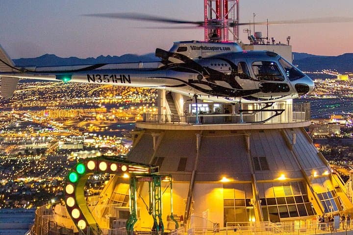 Private Helicopter Tour of the Las Vegas Strip at Night