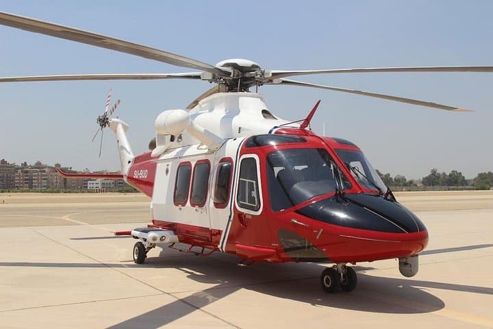 Cairo Helicopter Tour Pyramids Sphinx and Grand Egyptian Museum