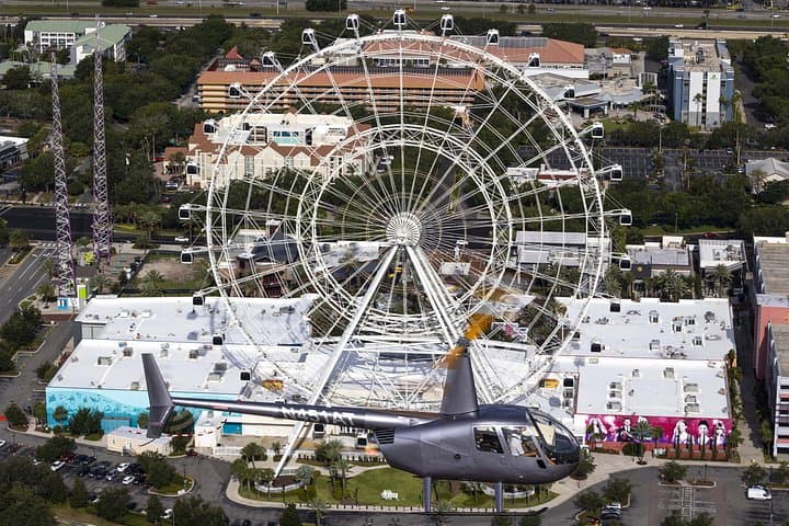 Family pack Day/After-hours 31 Miles Helicopter Tour Theme Parks