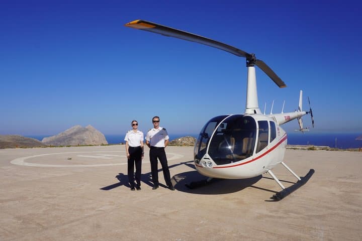 Experience Santorini by Helicopter
