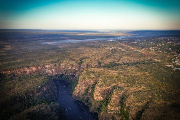 Helicopter Flight Experience Over Victoria Falls