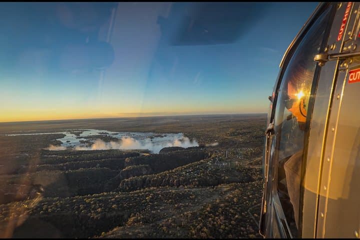 Full Monty-Helicopter Flight, Bridge/Falls Tour & Sunset Cruise