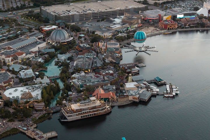 Private Helicopter After-hours 48 Miles Tour Theme Parks&Downtown