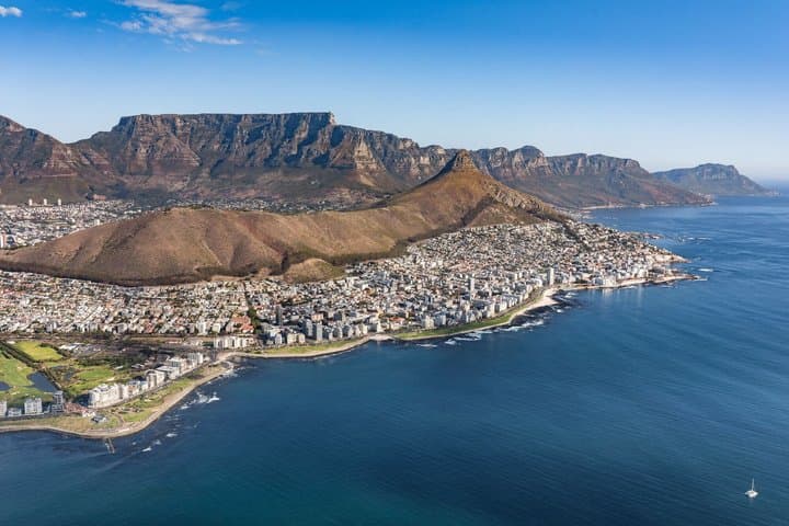 Cape Town Robben Island and City Center Helicopter Tour