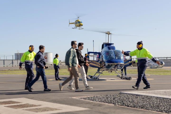 Cape Town Robben Island and City Center Helicopter Tour