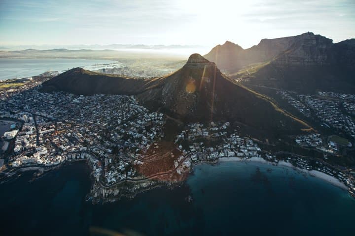 Cape Town Robben Island and City Center Helicopter Tour