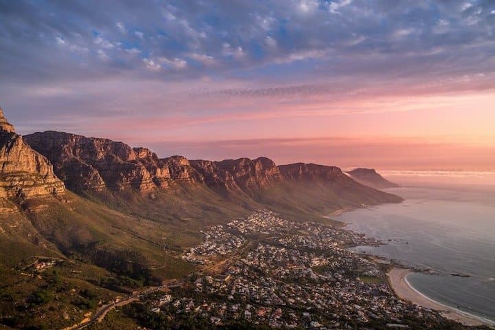 Cape Town Robben Island and Two Oceans Helicopter Tour