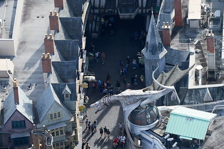 Private Helicopter 77 Miles Fireworks Tour over all Theme Parks