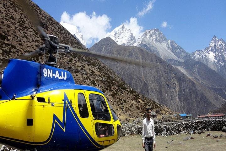 Everest Region Landed for suttle.