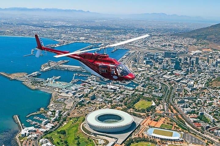 Cape Town Private 3-Days Helicopter Ride&Cape Point&Wine testing