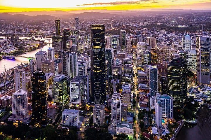Sunset Private Brisbane CBD + Mt Coot-tha Helicopter Experience