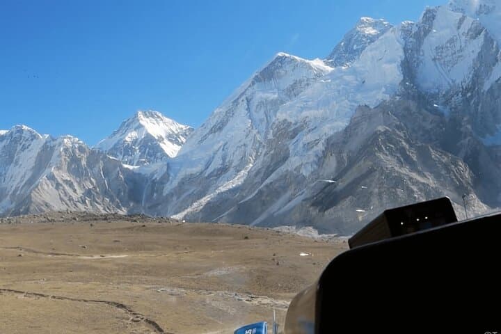 Landing preparation in Kalapatthar