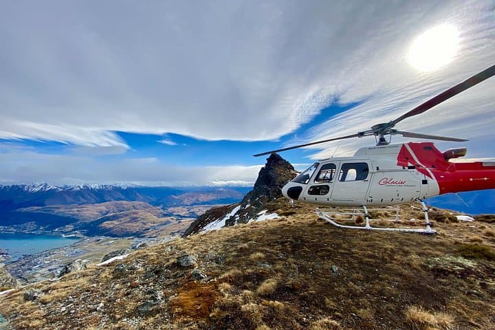 Remarkables flight during Summer (Alpine landing)