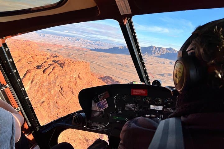 Valley of Fire helicopter tour aerial views