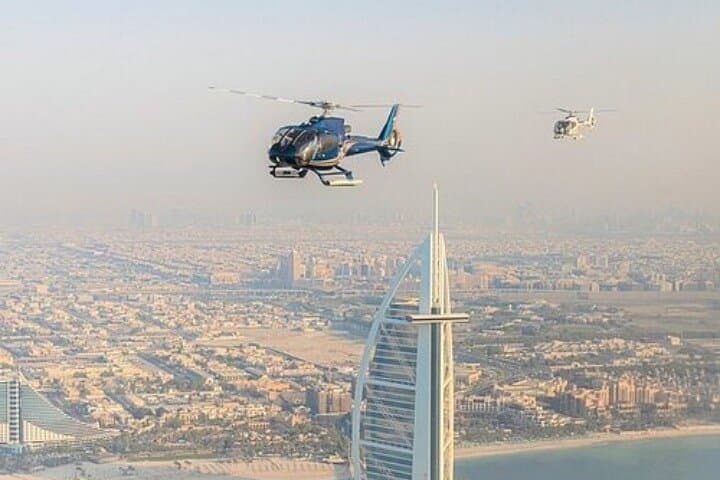 Dubai 12-, 17- & 22-Minutes Helicopter Tour