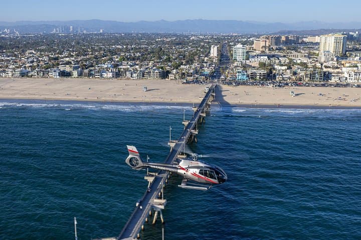 Coastal California Helicopter Tour from Long Beach