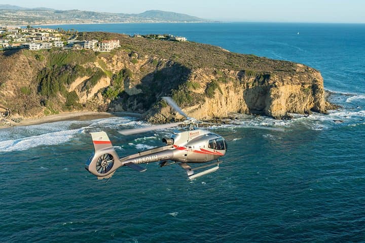 Coastal California Helicopter Tour from Long Beach