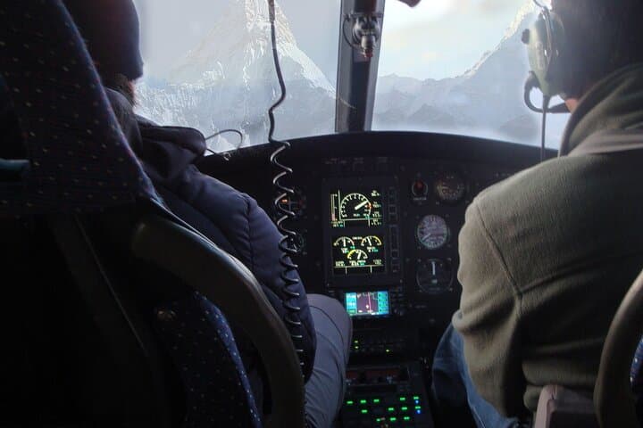 Everest base camp helicopter flight