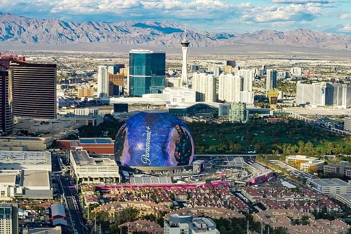 Daytime Hoover Dam and Las Vegas Strip Helicopter Flight