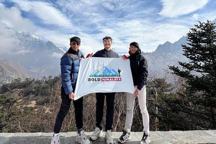 Bold Himalaya Team at Everest View Hotel