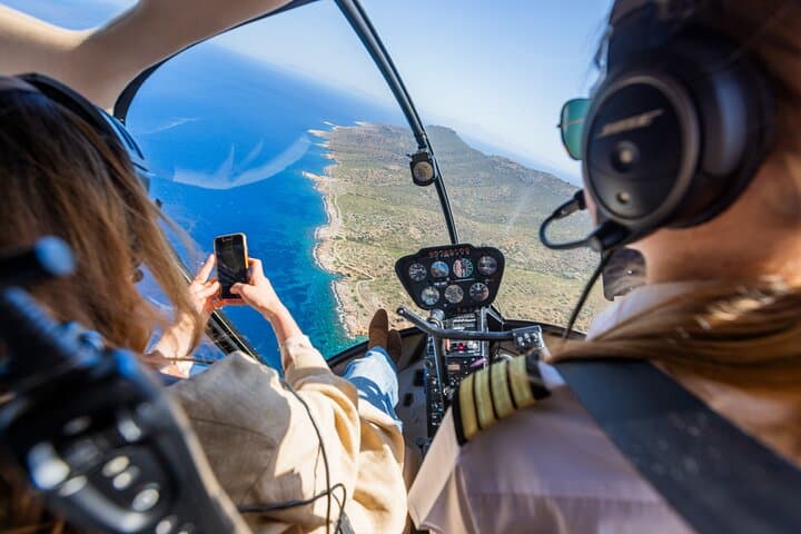 Experience Santorini by Helicopter