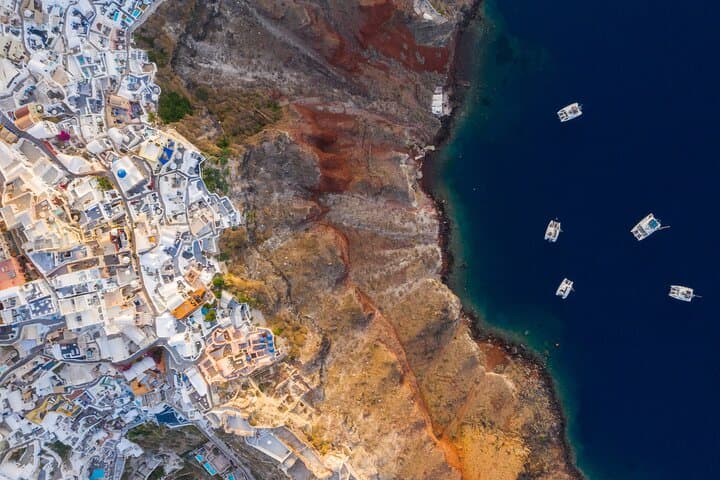 Experience Santorini by Helicopter