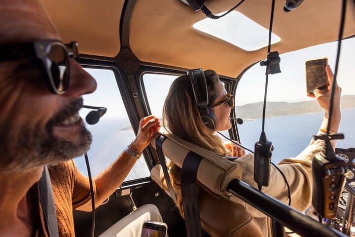 Experience Santorini by Helicopter