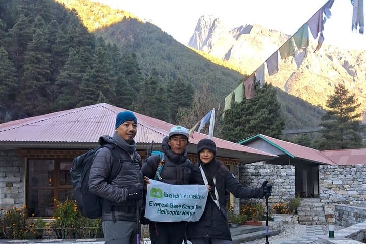 Everest Base Camp Trek with Helicopter Flight Back