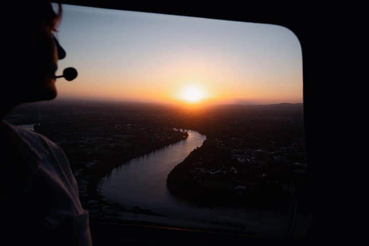 Sunset Private Brisbane CBD + Mt Coot-tha Helicopter Experience