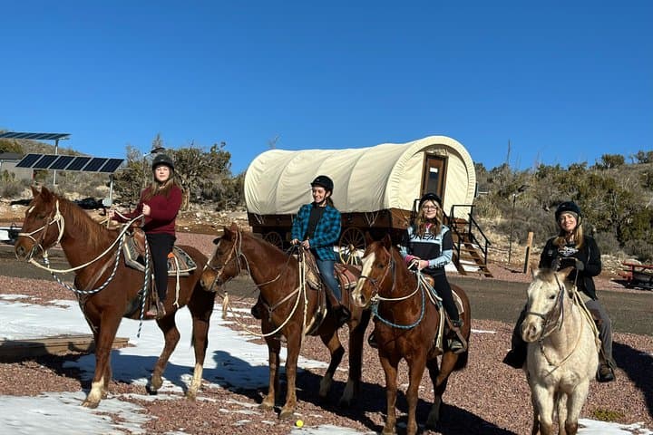 Grand Canyon Helicopter and Ranch Adventure by Luxury Vehicle